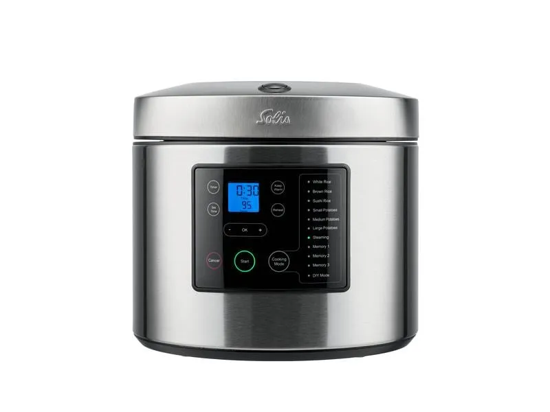 Solis Reiskocher und Steamer 5 l Solis Reiskocher und Steamer 5 l