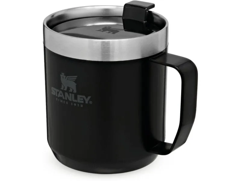 Stanley 1913 Thermobecher Camp Mug 350 ml, Schwarz Stanley 1913 Thermobecher Camp Mug 350 ml, Schwarz