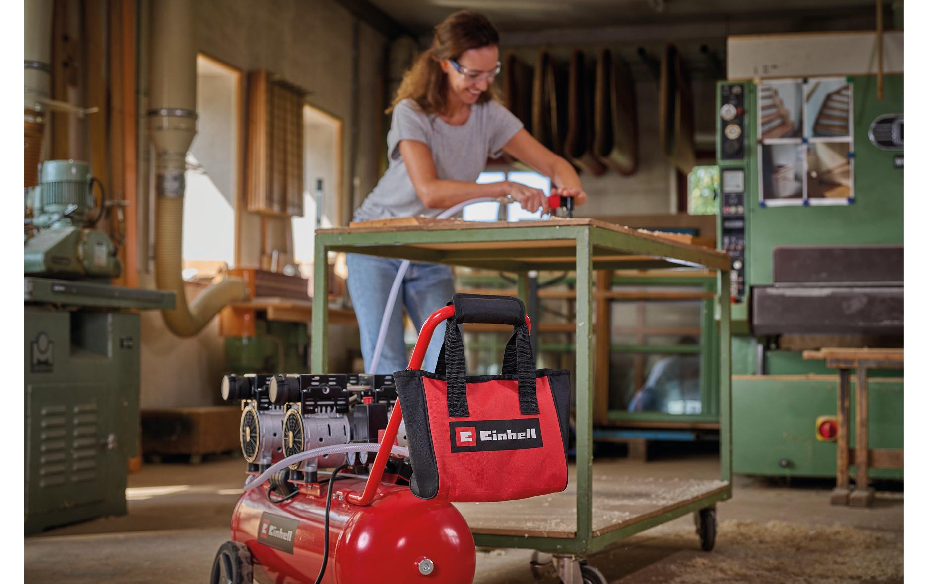 Einhell Druckluft-Set 15-tlg. mit Tasche Einhell Druckluft-Set 15-tlg. mit Tasche