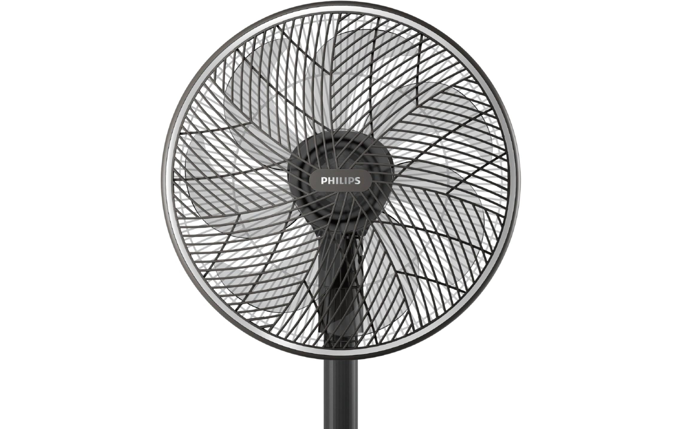 Philips Standventilator 3000 Series CX3550/01 Schwarz