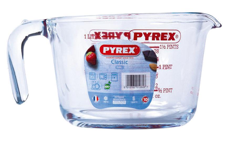 Pyrex Messbecher 10 dl, Transparent