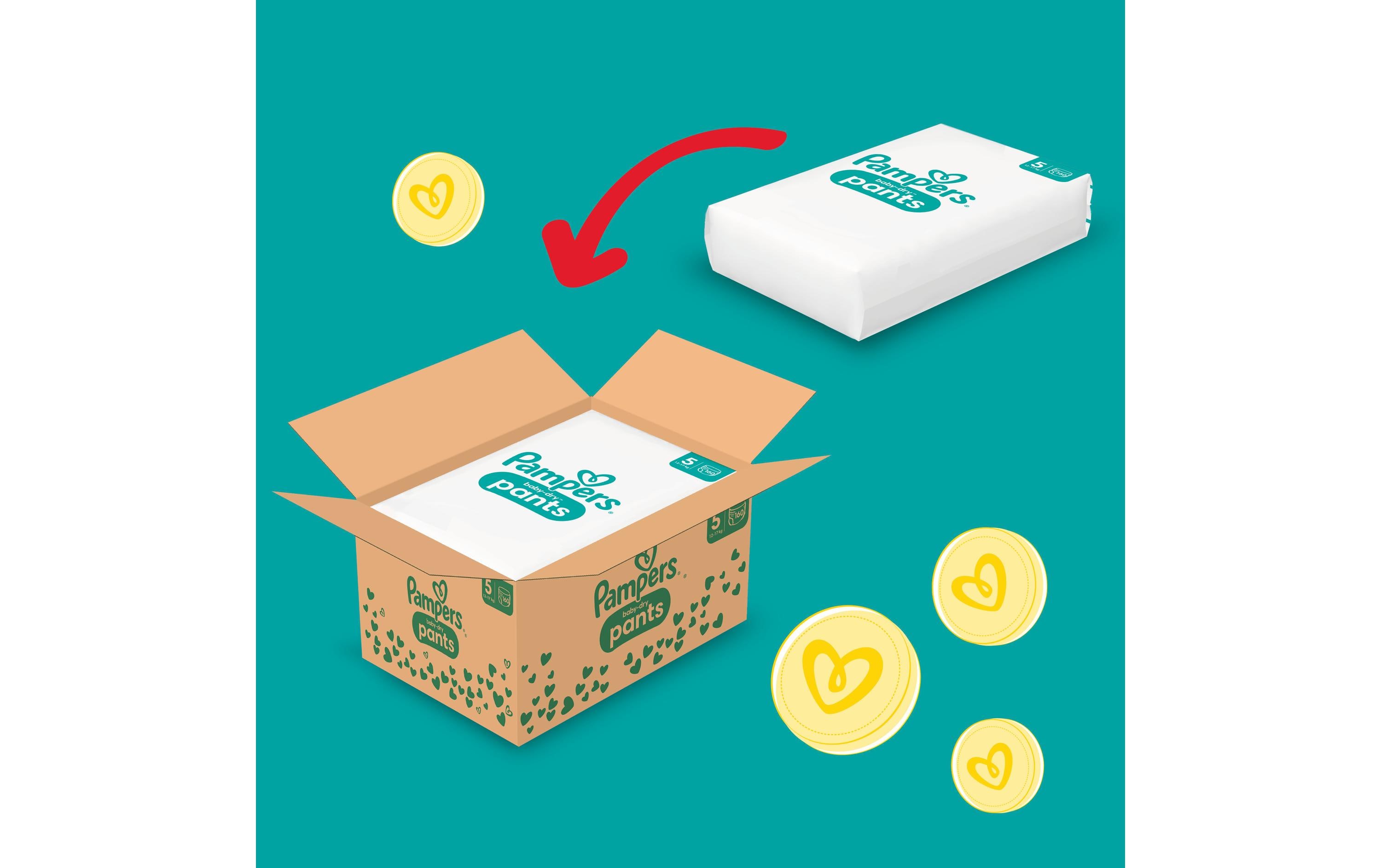 Pampers Windeln Baby Dry Pants Junior Grösse 5 Pampers Windeln Baby Dry Pants Junior Grösse 5