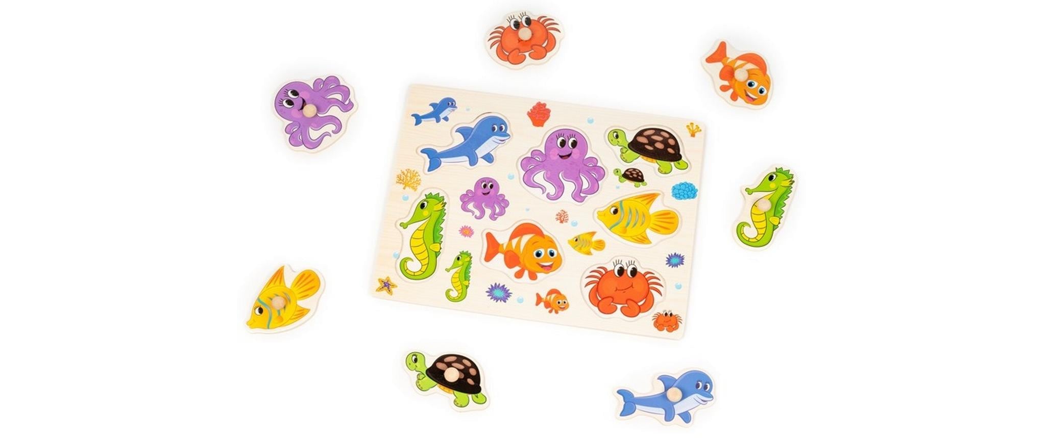 Twiddlers Steckspiel 4er Set Wildlife