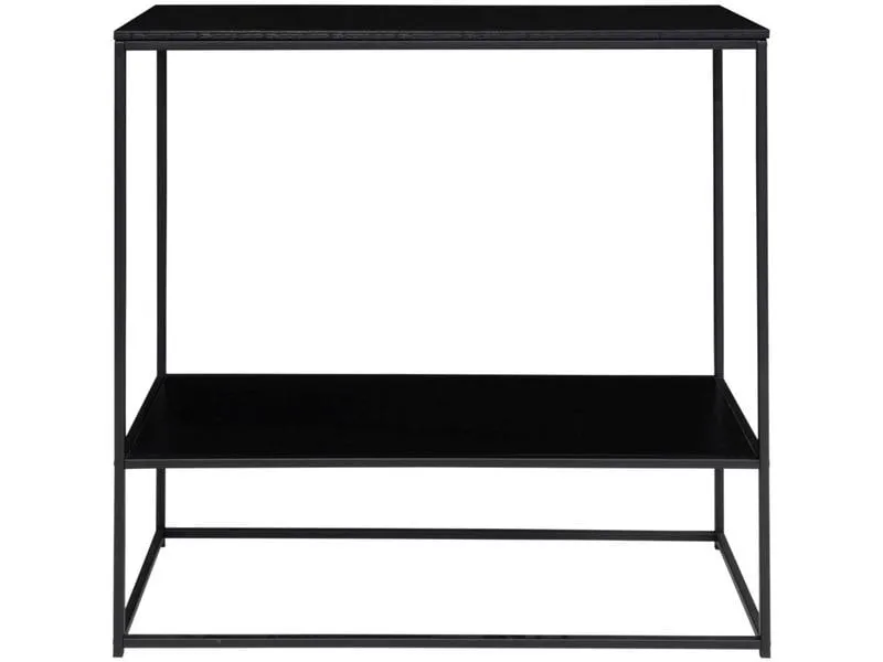 House Nordic Konsolentisch Vita 80 x 80 cm, Schwarz House Nordic Konsolentisch Vita 80 x 80 cm, Schwarz