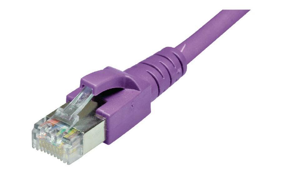 Dätwyler IT Infra Patchkabel Cat 6A, S/FTP, 2.5 m, Violett Dätwyler IT Infra Patchkabel Cat 6A, S/FTP, 2.5 m, Violett