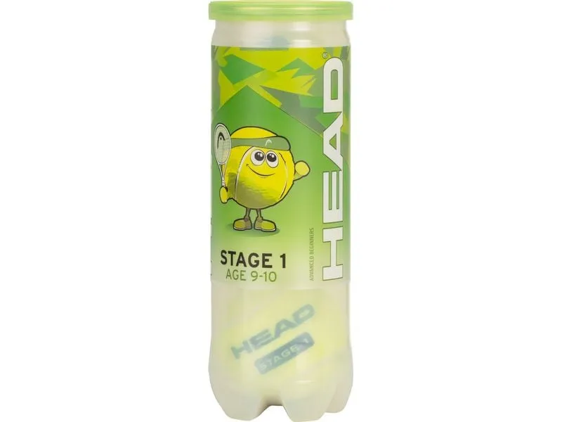 HEAD Tennisbälle Stage 1 3er-Pack