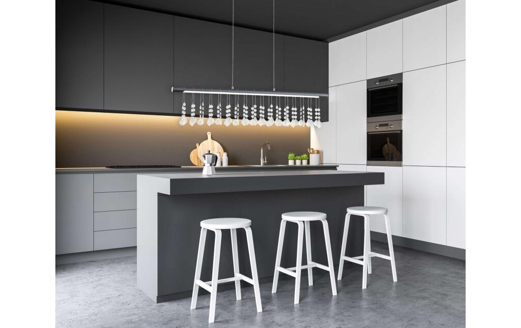 Näve Pendelleuchte LED «Nobilis» - Dunkelgrau