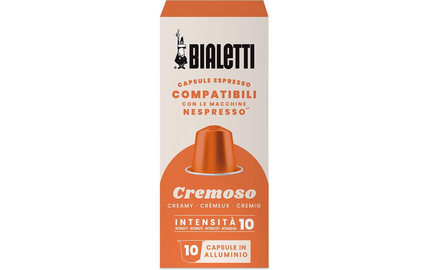 Bialetti Kaffeekapseln Cremoso 10 Stück Bialetti Kaffeekapseln Cremoso 10 Stück