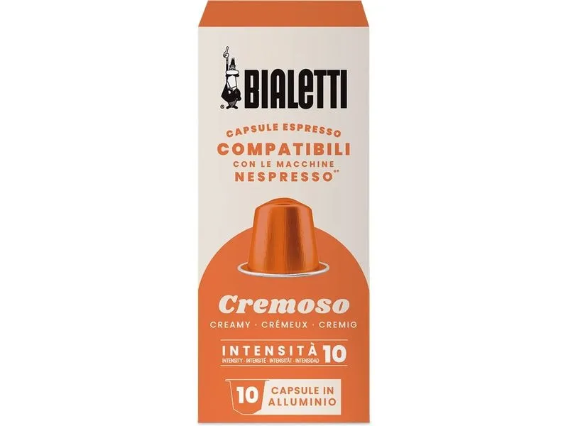 Bialetti Kaffeekapseln Cremoso 10 Stück