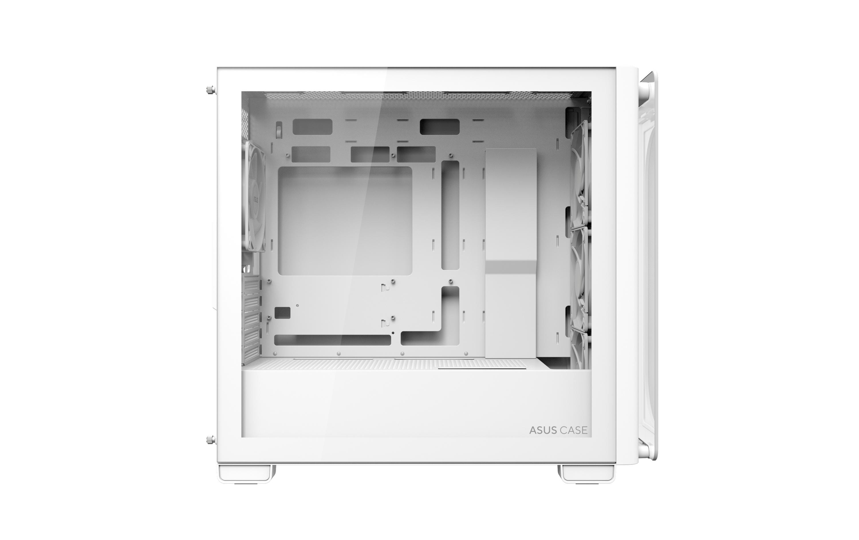 ASUS PC-Gehäuse A23 PLUS TG ARGB Weiss