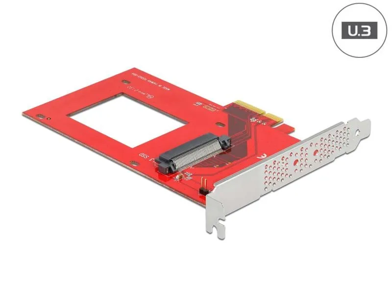 Delock Host Bus Adapter PCI-Express x4 - 1x U.3 SFF-8639