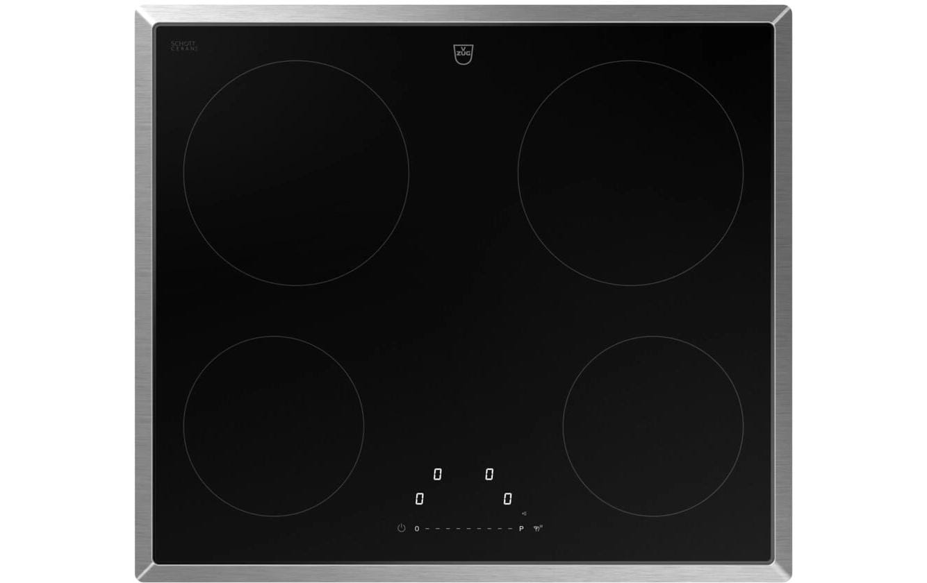 V-Zug Induktionskochfeld CookTop V2000 I604 Chromstahl