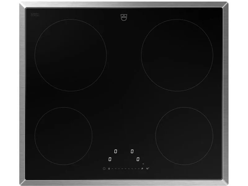 V-Zug Induktionskochfeld CookTop V2000 I604 Chromstahl