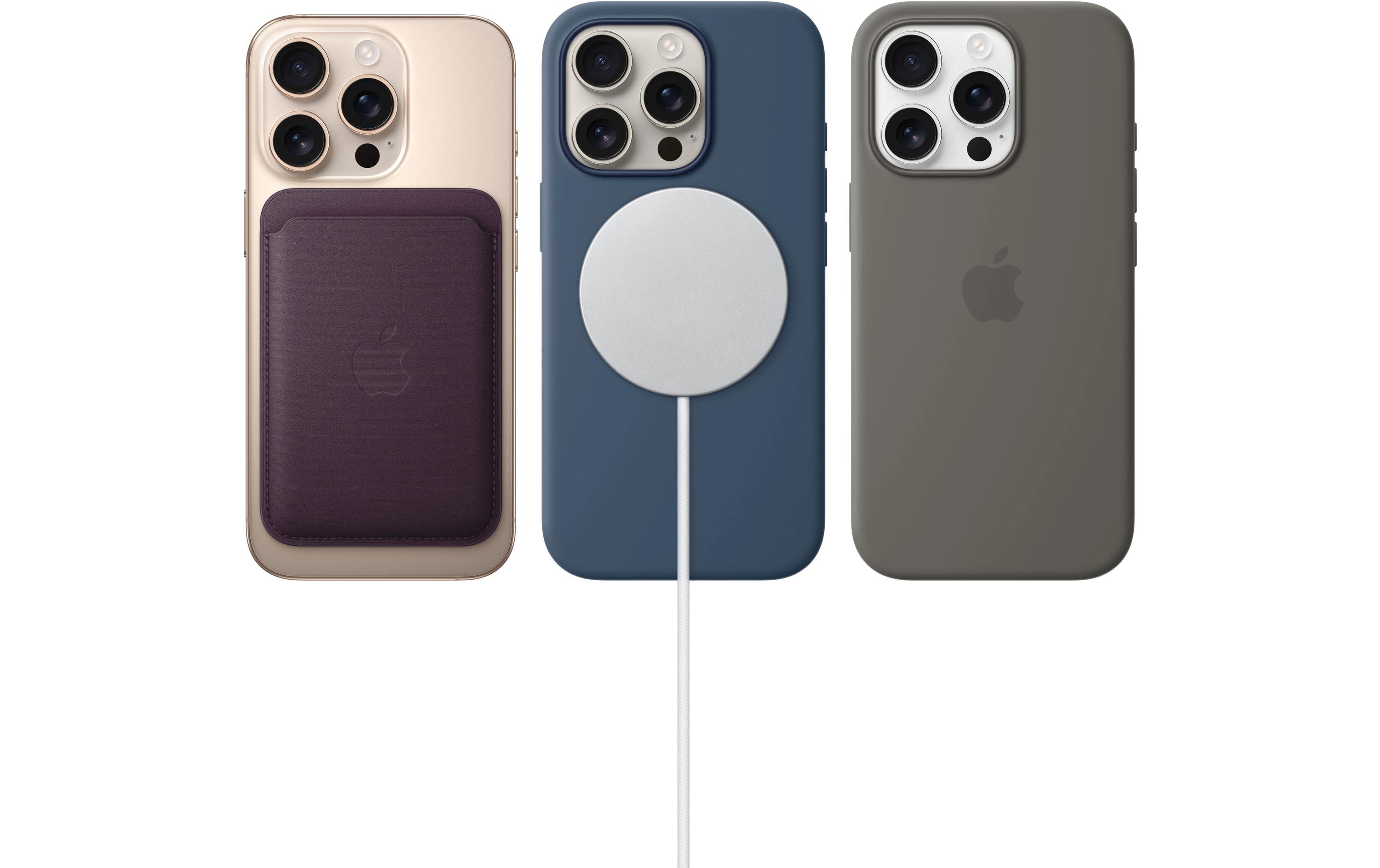 Apple iPhone 16 Pro 128 GB Titan Schwarz