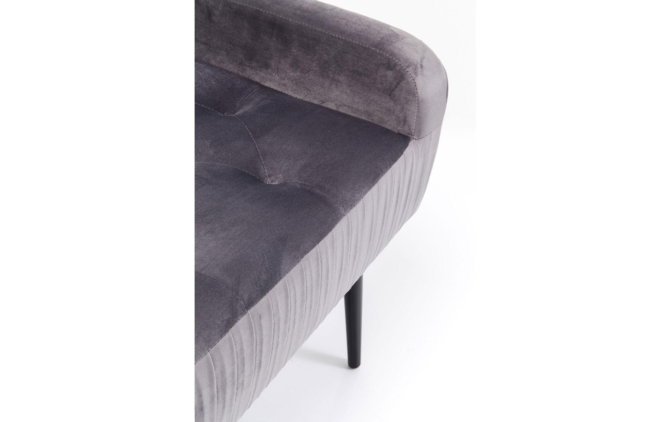 Kare Sitzbank Lofty 103 cm, Grau