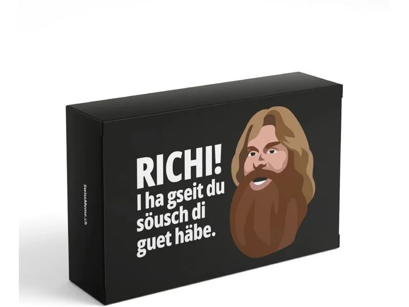 Swissmeme Geschenkbox Richi Swissmeme Geschenkbox Richi