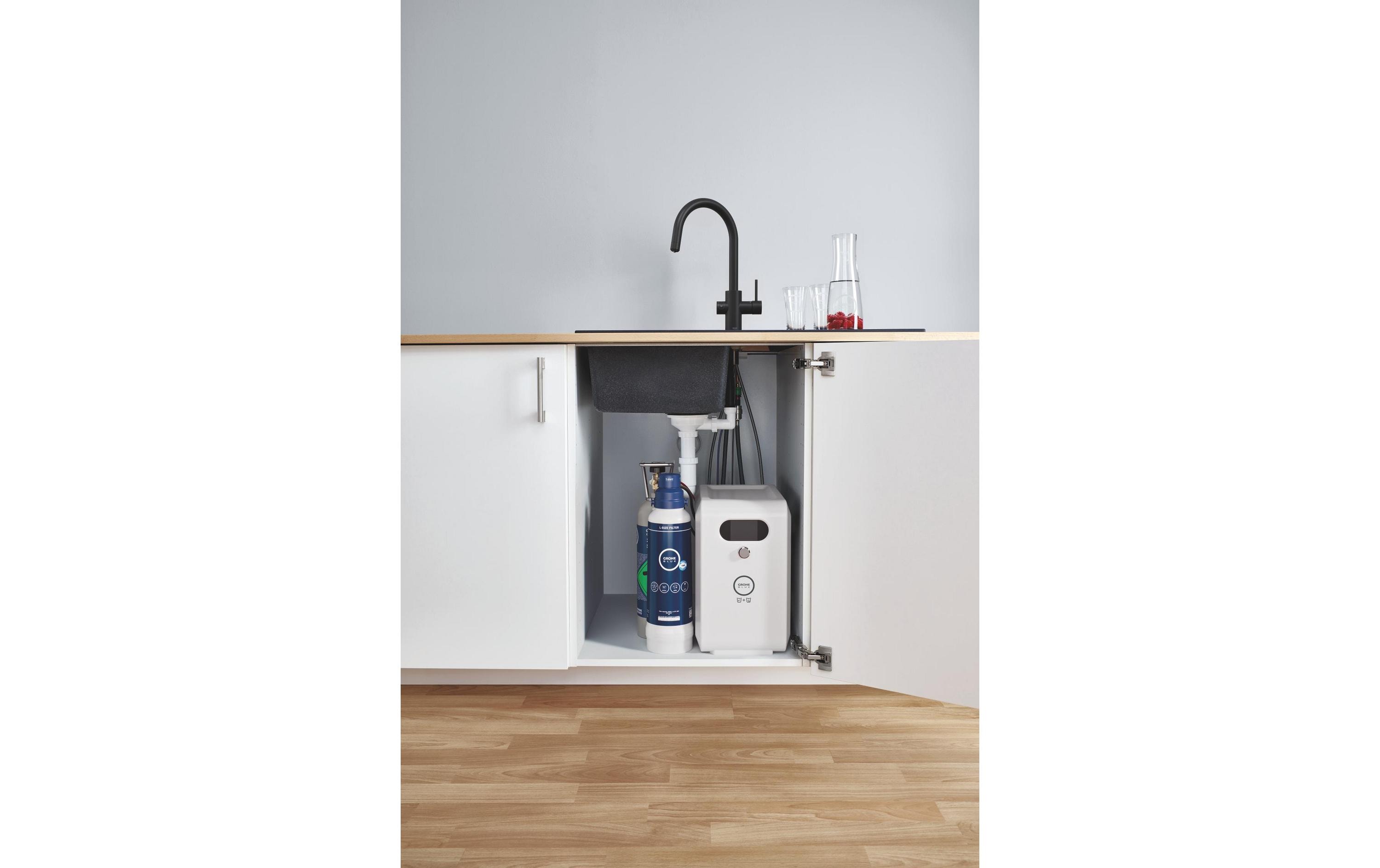 GROHE Küchenarmatur Blue Professional C-Auslauf Samt Schwarz