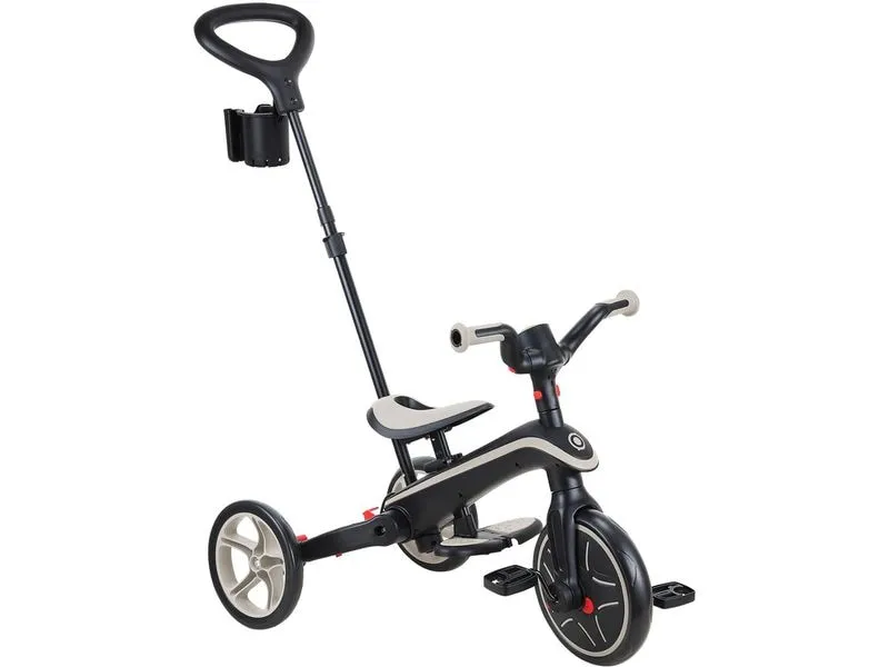 GLOBBER Trike Explorer Foldable 4 in 1, Taupe