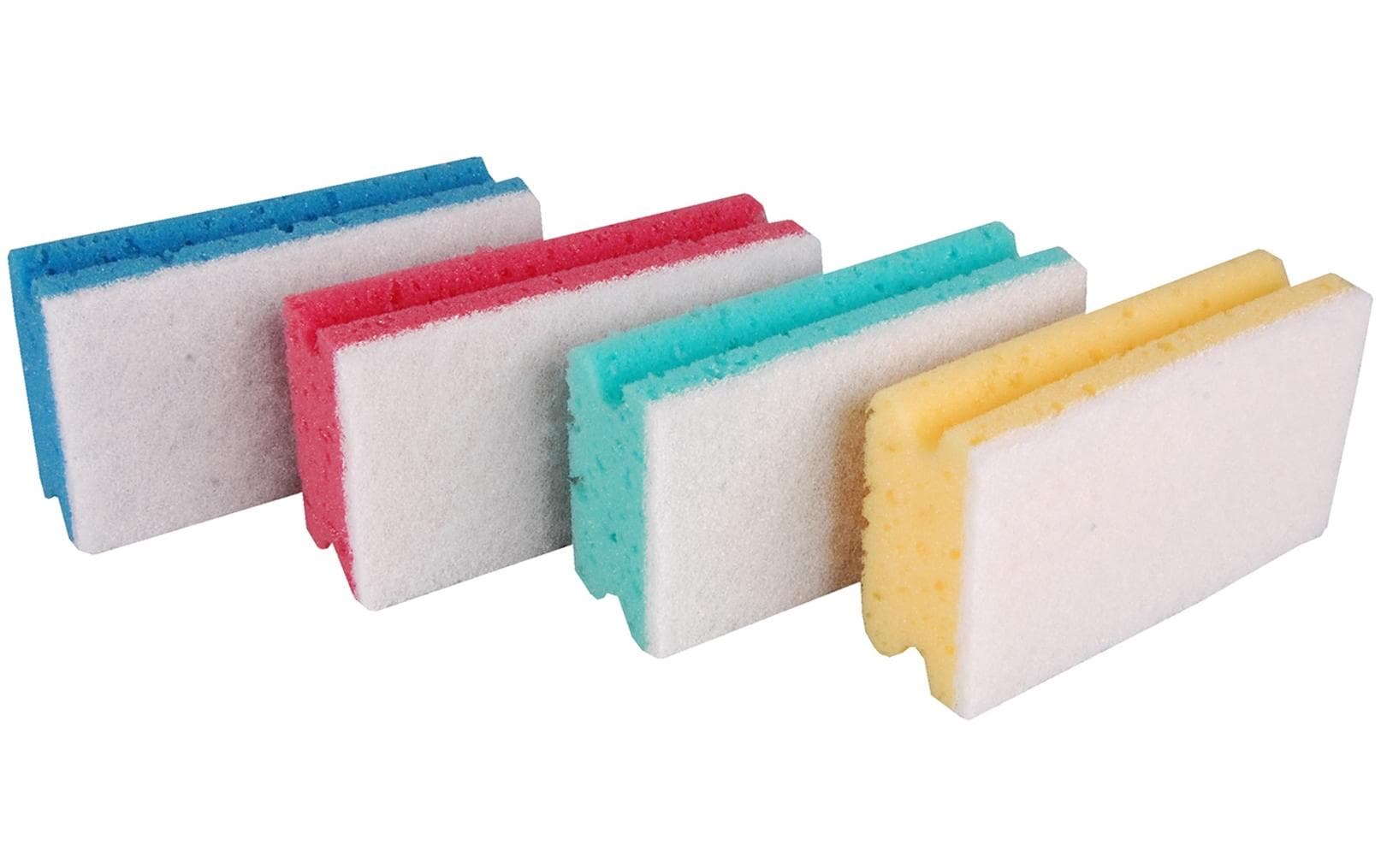 Edi Baur Schwamm Profi 10 Stück, Grün/Weiss