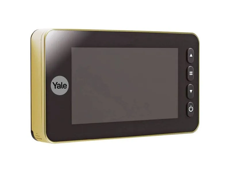 Yale Digitaler Türspion DDV 5800 4.3 Display, Messing