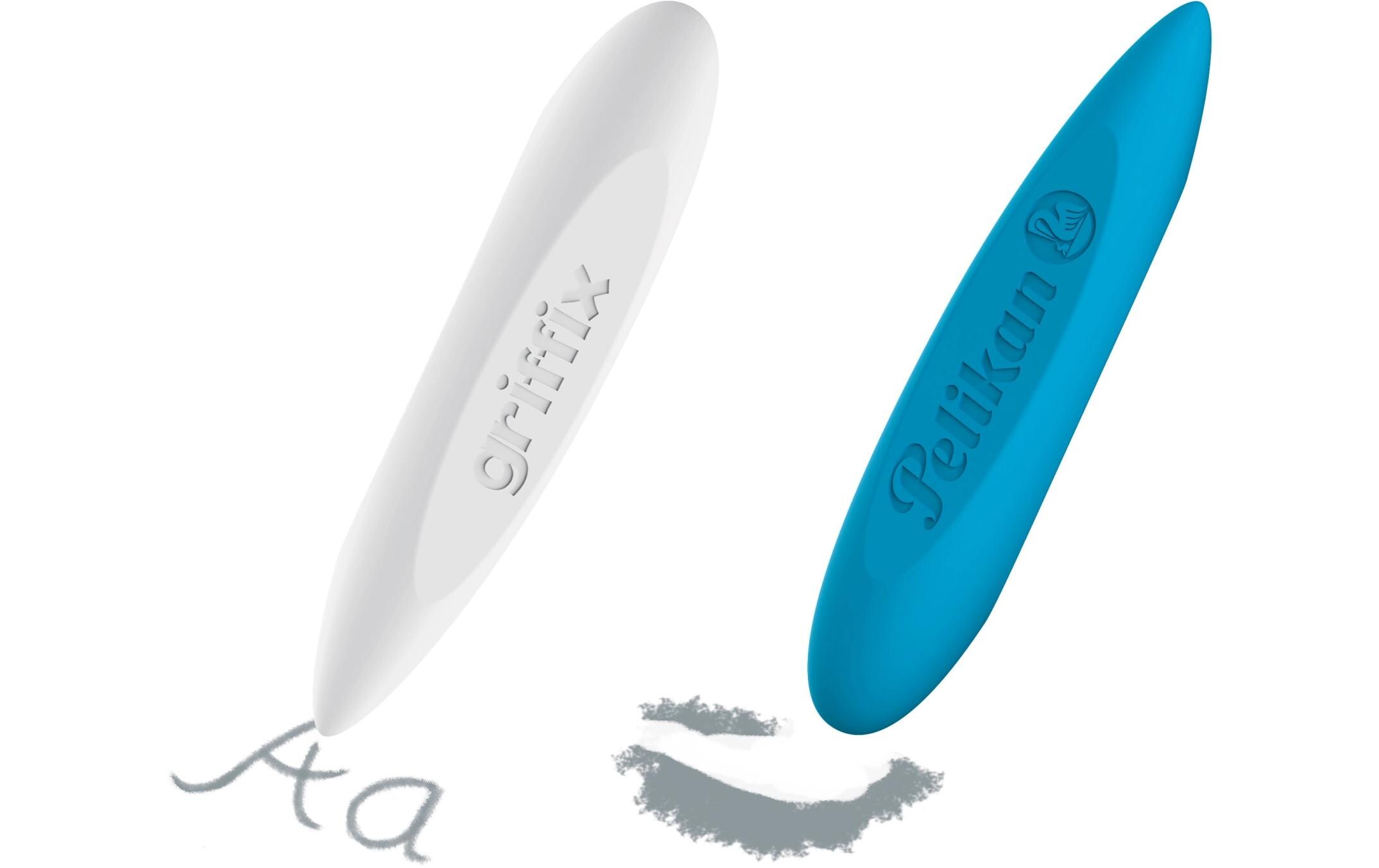 Pelikan Radiergummi Griffix 2 Stück, farbig, Blister