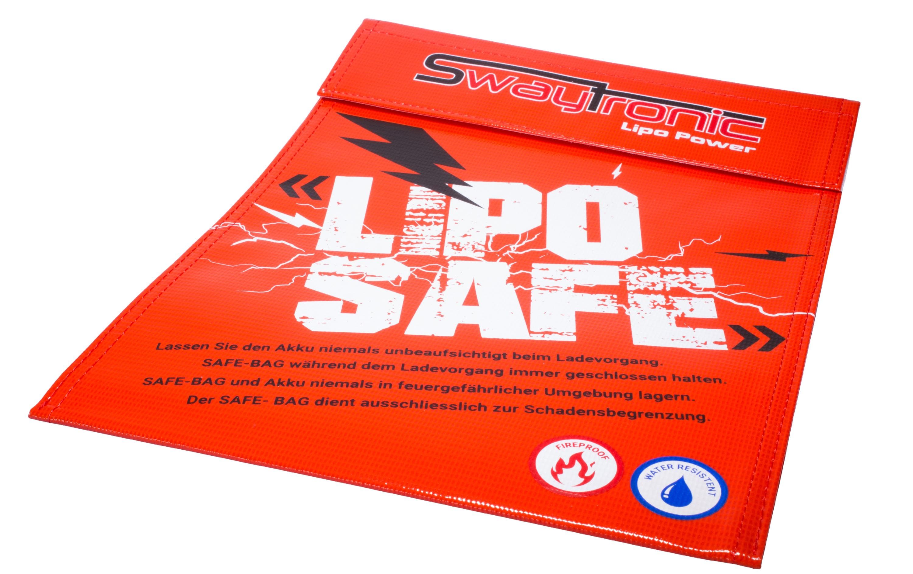 Swaytronic LiPo-Tasche SAFE-BAG Rot