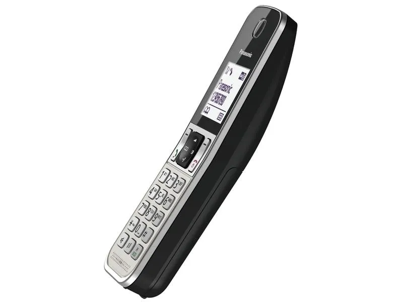 Panasonic Schnurlostelefon KX-TGD320SLW Schwarz/Silber