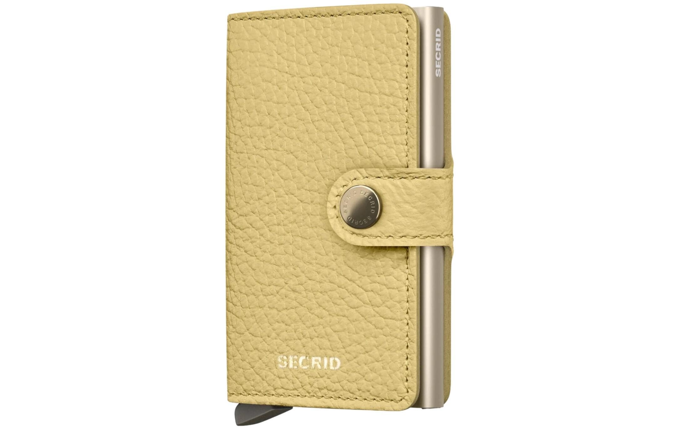 SECRID Portemonnaie Miniwallet Pebble Butter Yellow