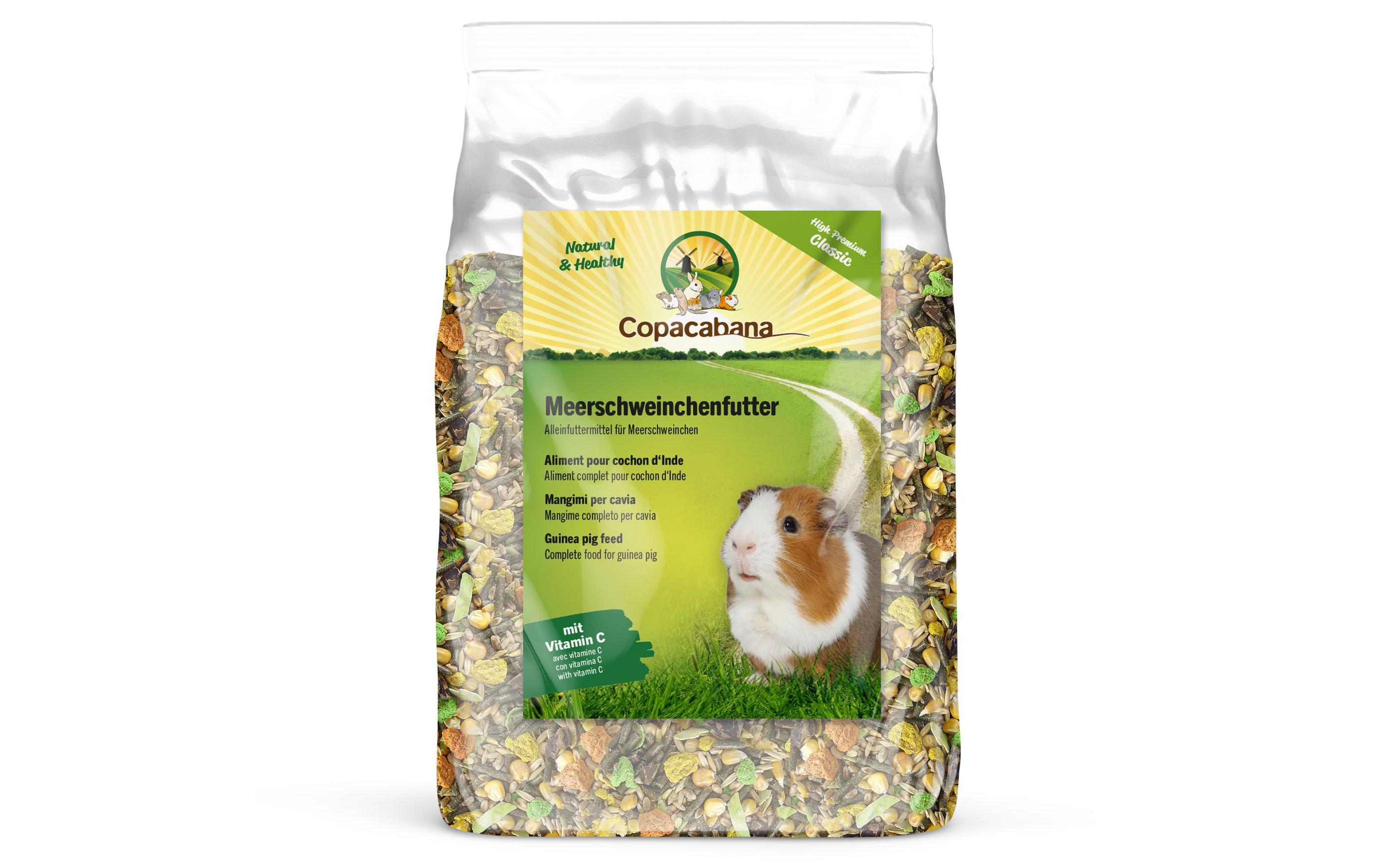 Copacabana Hauptfutter Meerschweinchenfutter Classic, 5 kg Copacabana Hauptfutter Meerschweinchenfutter Classic, 5 kg