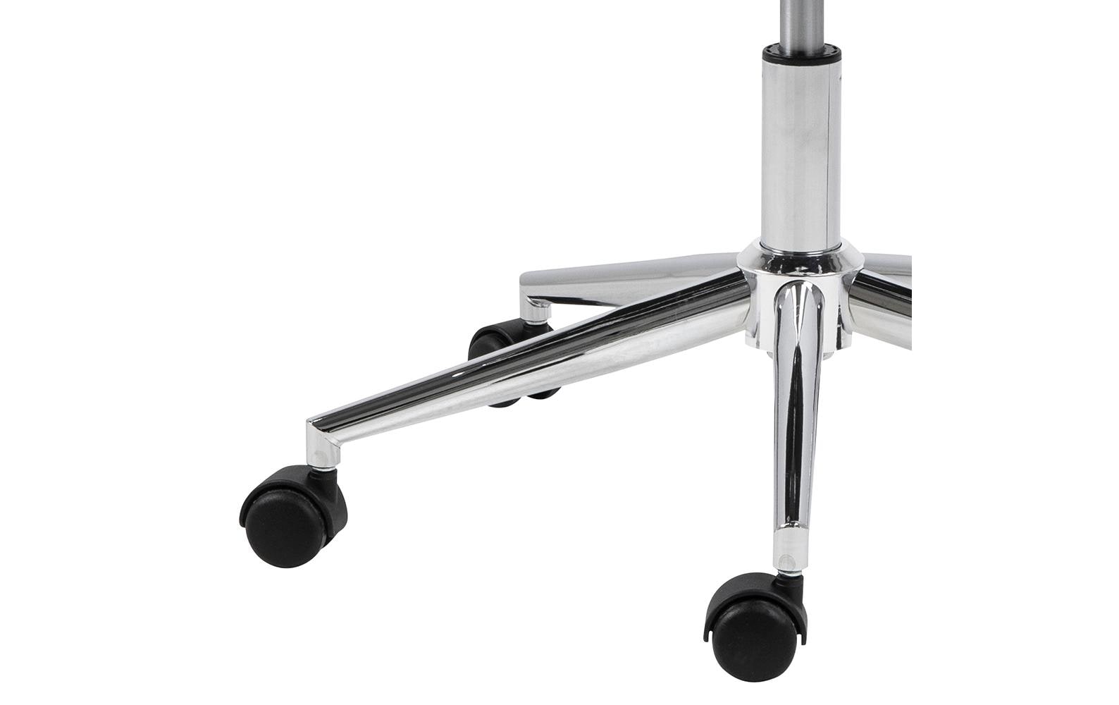 AC Design Bürostuhl Winslow, mit Polsterrücken und Armlehnen, Schwarz