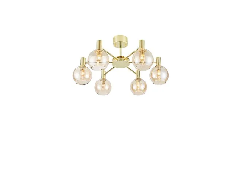 Markslöjd Deckenleuchte Ambra 6-flammig 75 cm