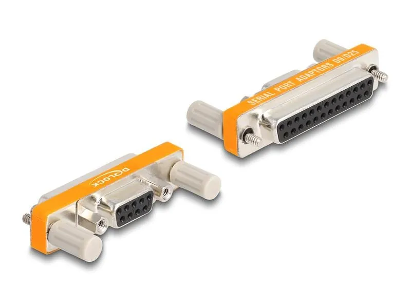 Delock Adapter D-Sub 9 Pin Buchse – D-Sub 25 Pin Buchse Delock Adapter D-Sub 9 Pin Buchse – D-Sub 25 Pin Buchse