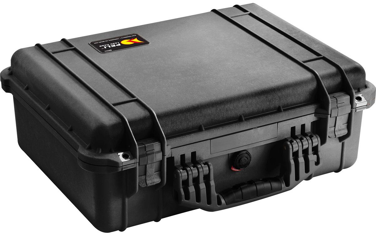 Peli Schutzkoffer 1520 mit Schaumstoffeinlage, Schwarz