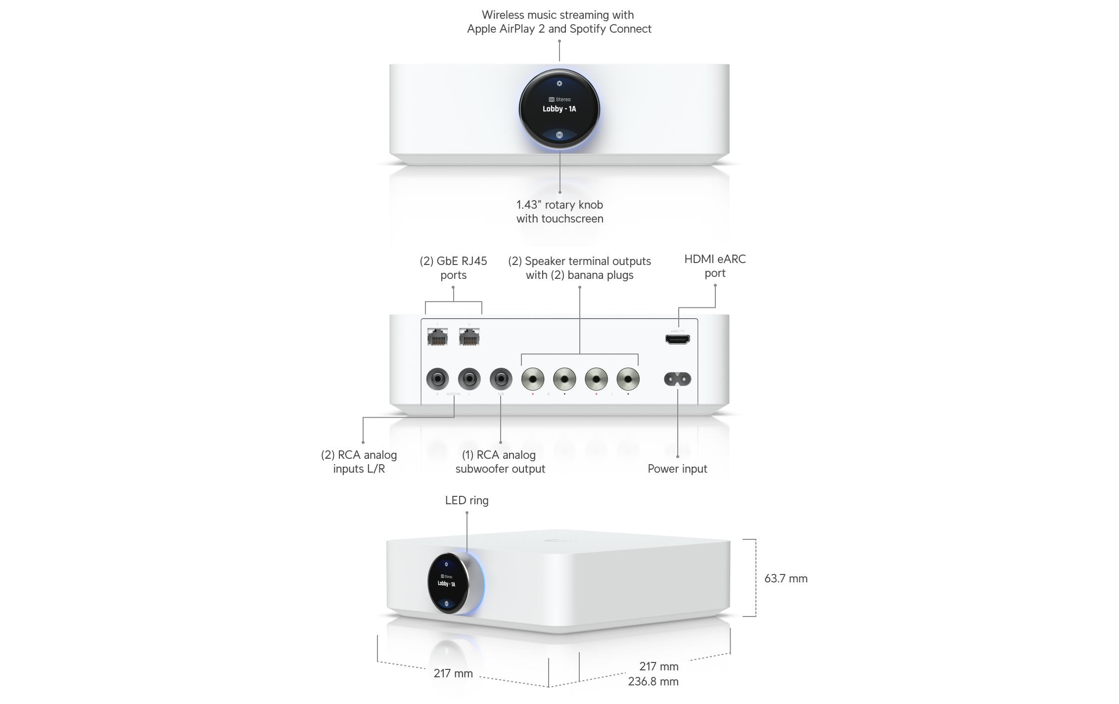 Ubiquiti Verstärker PowerAmp Weiss Ubiquiti Verstärker PowerAmp Weiss
