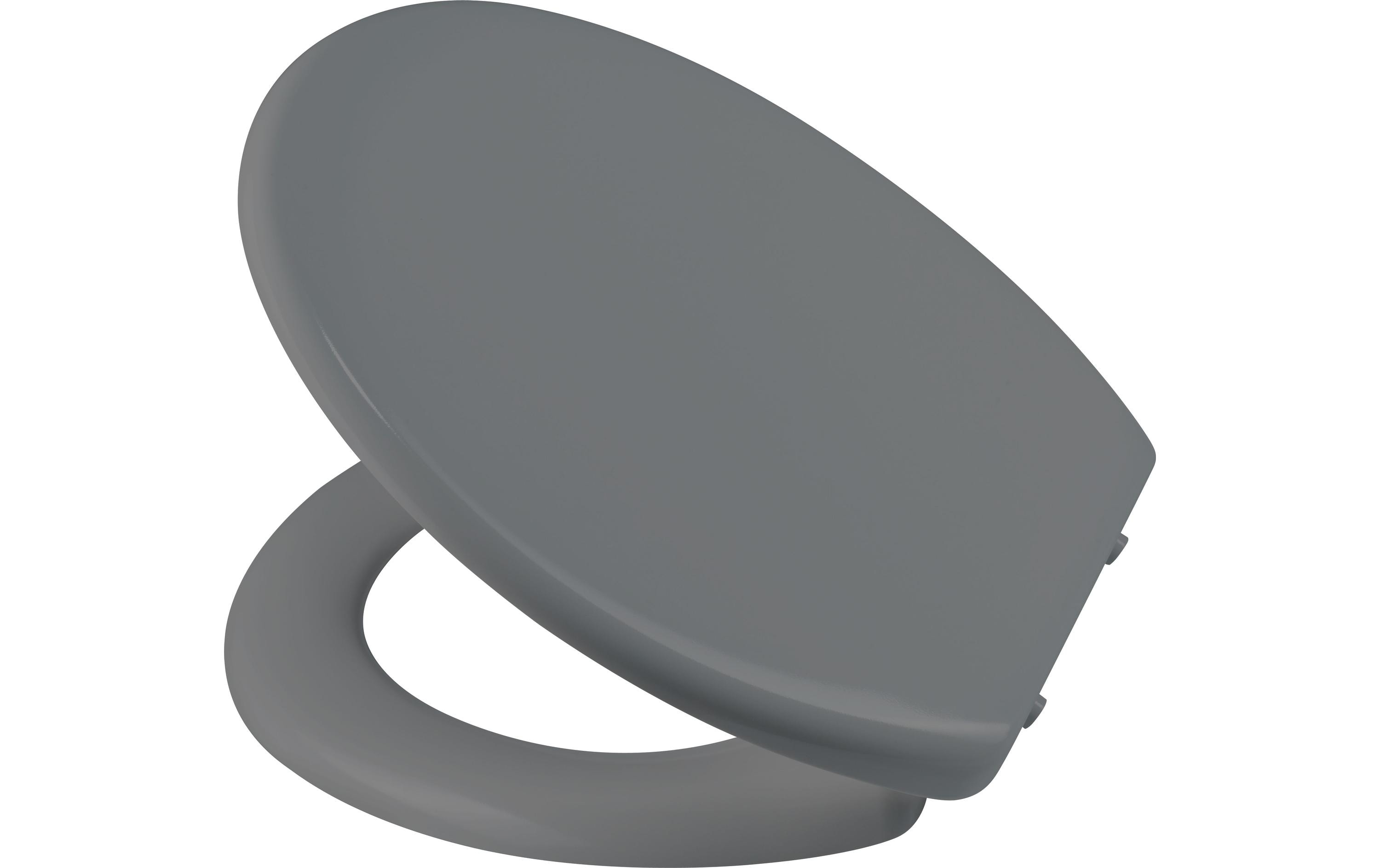 diaqua® Toilettensitz Barbana Absenkautomatik, Grau