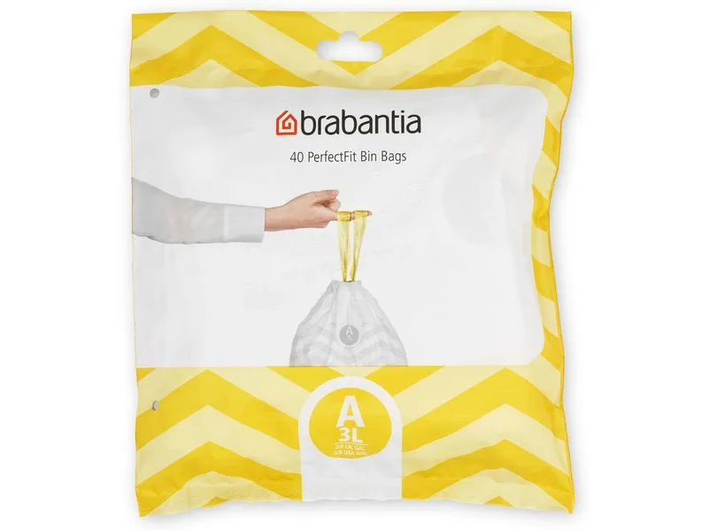 Brabantia Kehrichtsack PerfectFit A 3 l, 40 Stück Brabantia Kehrichtsack PerfectFit A 3 l, 40 Stück
