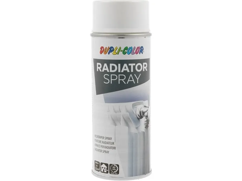 DUPLI-COLOR Sprühfarbe Radiator Spray glänzend Weiss, 400 ml DUPLI-COLOR Sprühfarbe Radiator Spray glänzend Weiss, 400 ml