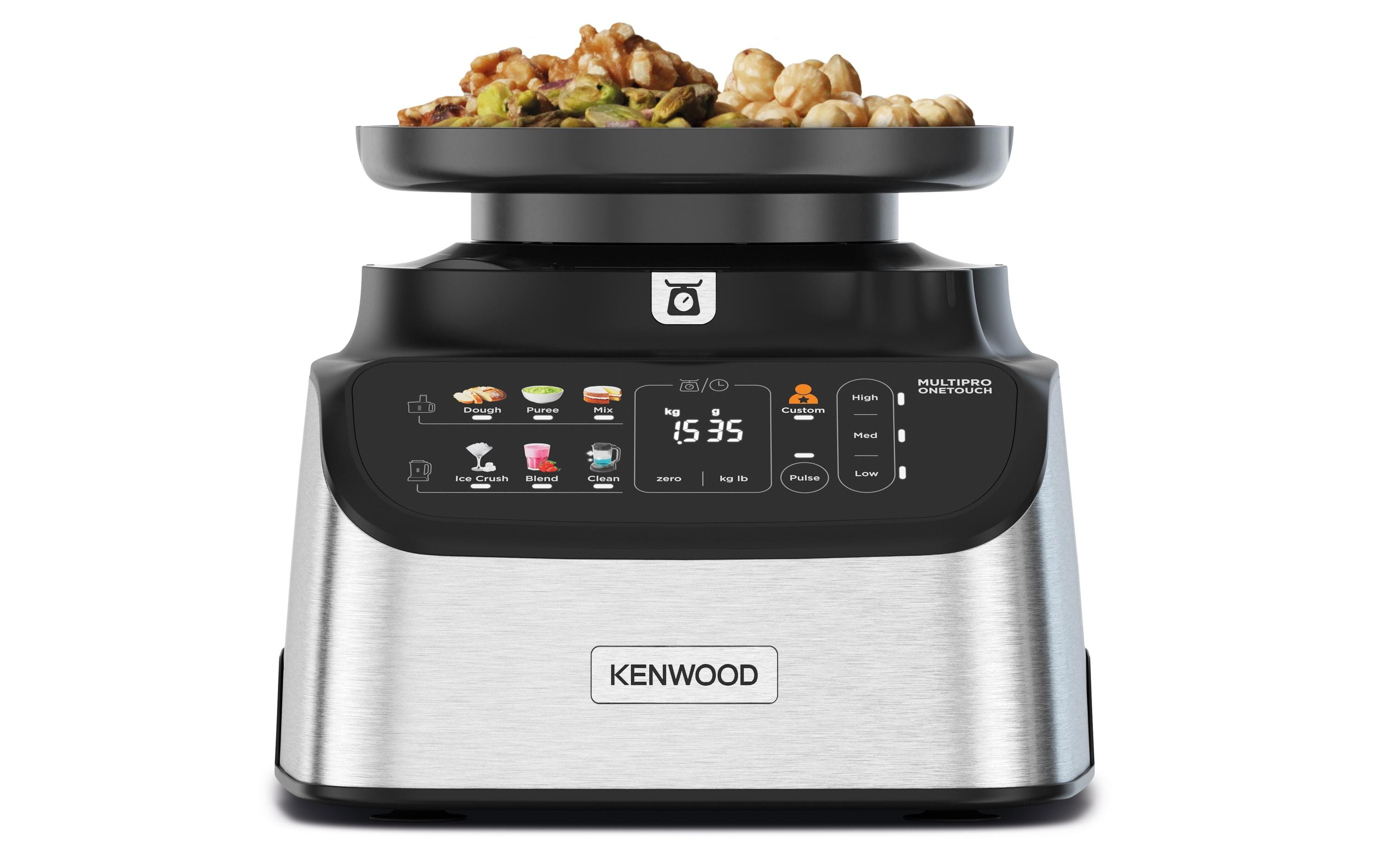 Kenwood Food Processor FDM73.480SS MultiPro One Touch Silber/Schwarz Kenwood Food Processor FDM73.480SS MultiPro One Touch Silber/Schwarz