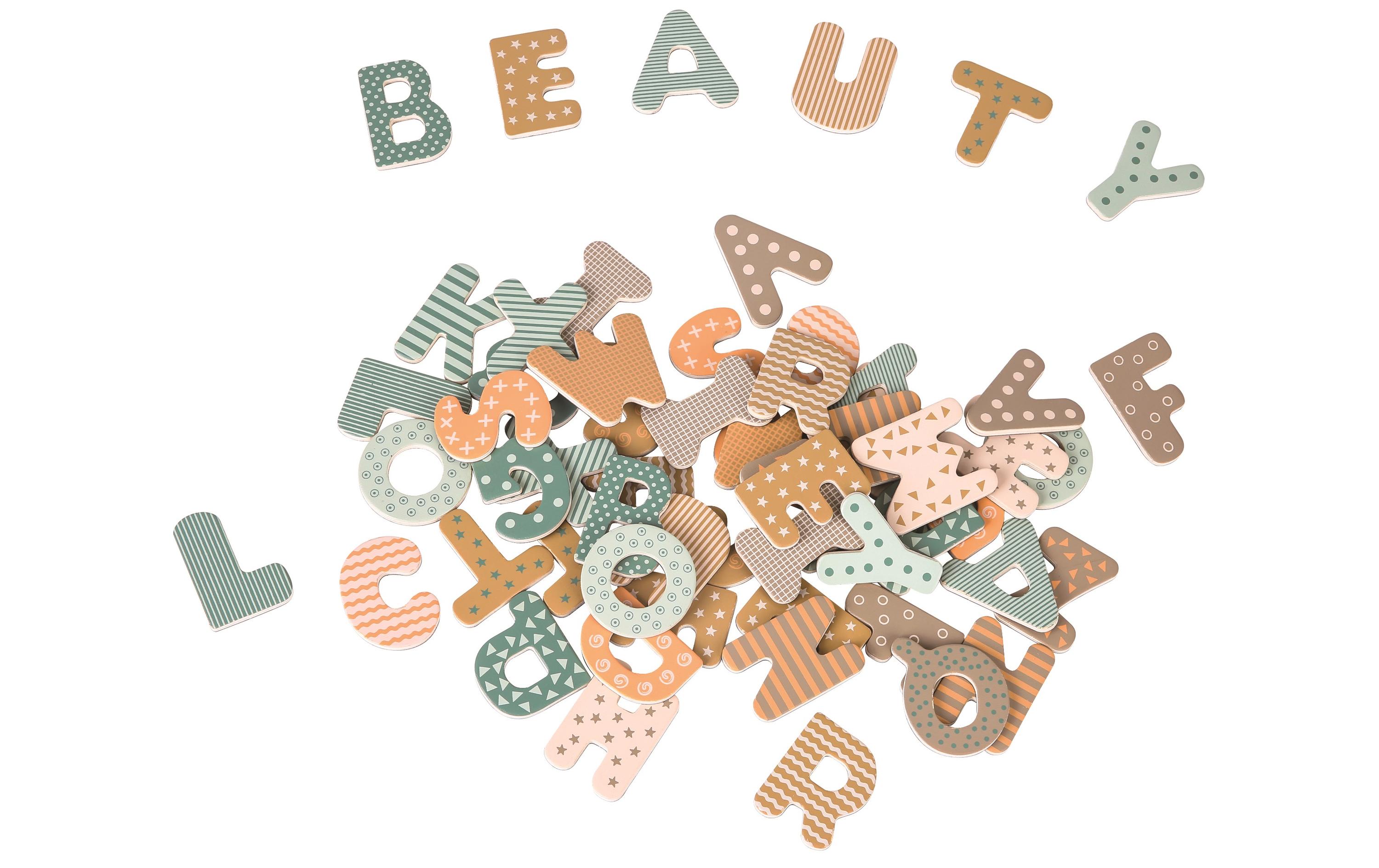 Spielba Holzspielwaren Buchstaben magnetisch 60 Stk. Spielba Holzspielwaren Buchstaben magnetisch 60 Stk.