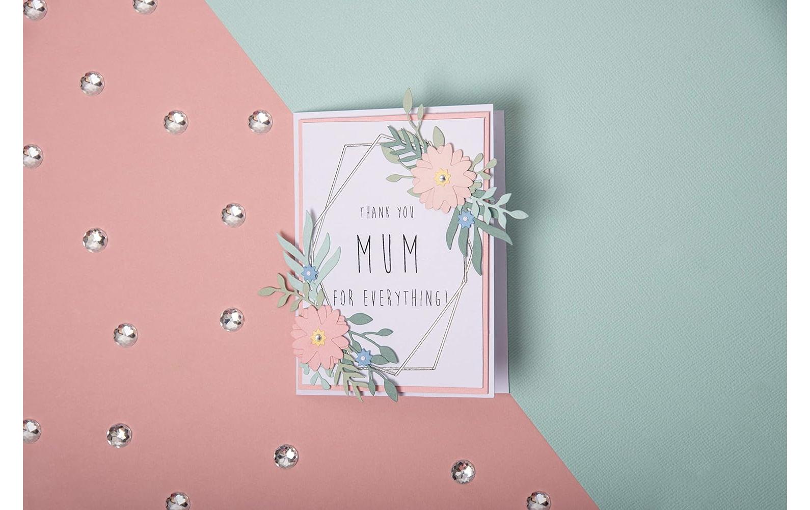 Sizzix Stanzschablone Blumenrahmen , Blatt