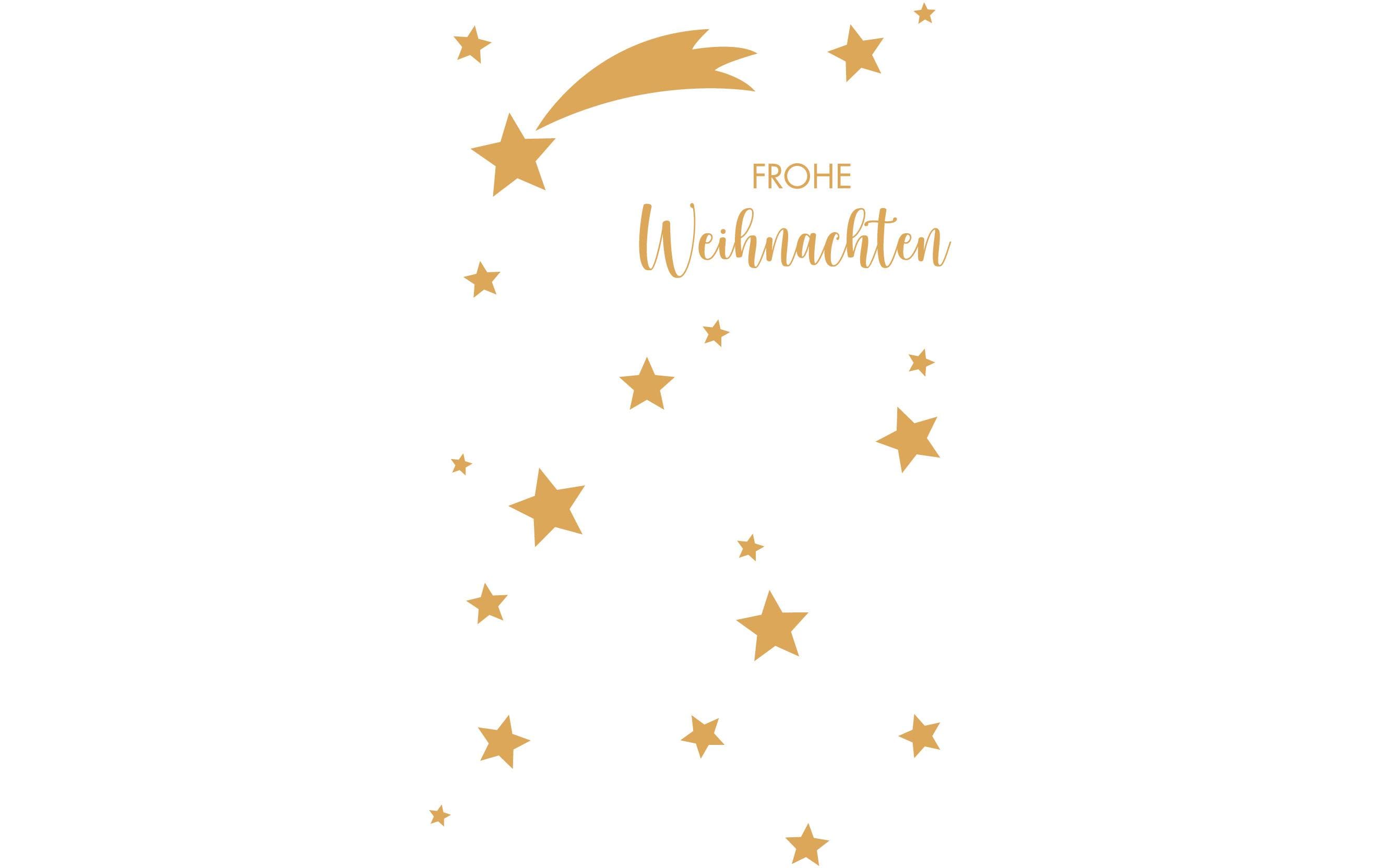 ABC Weihnachtskarte Frohe Weihnachten B6