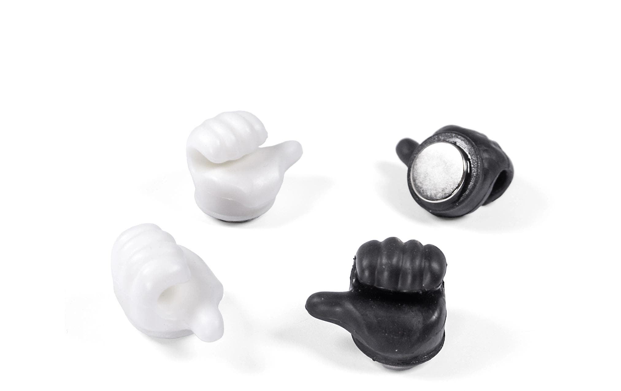 Trendform Haftmagnet Handy, 4er Set, Schwarz / Weiss