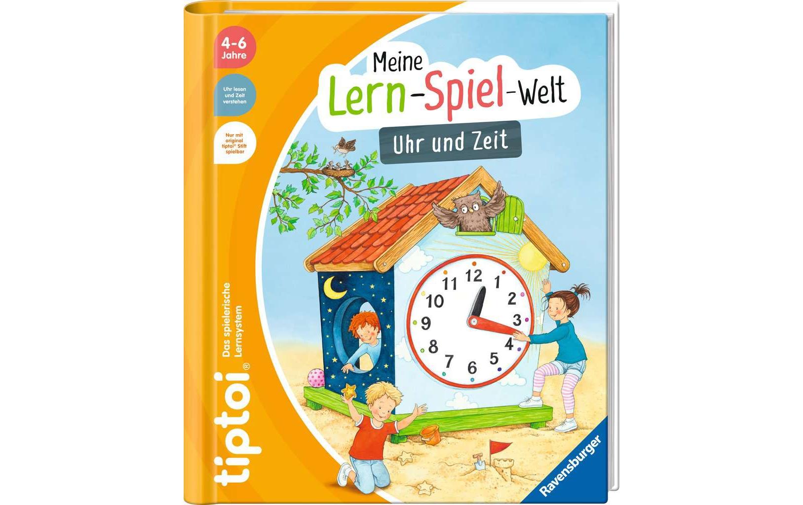 tiptoi Lernbuch Meine Lern-Spiel-Welt: Uhr und Zeit