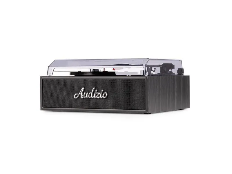 Audizio Plattenspieler mit Bluetooth Reno-BK Retro, Stereo Schwarz