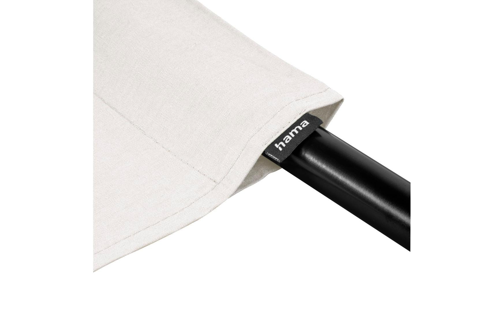 Hama Hintergrund Stoff, 2.95 x 6 m Weiss