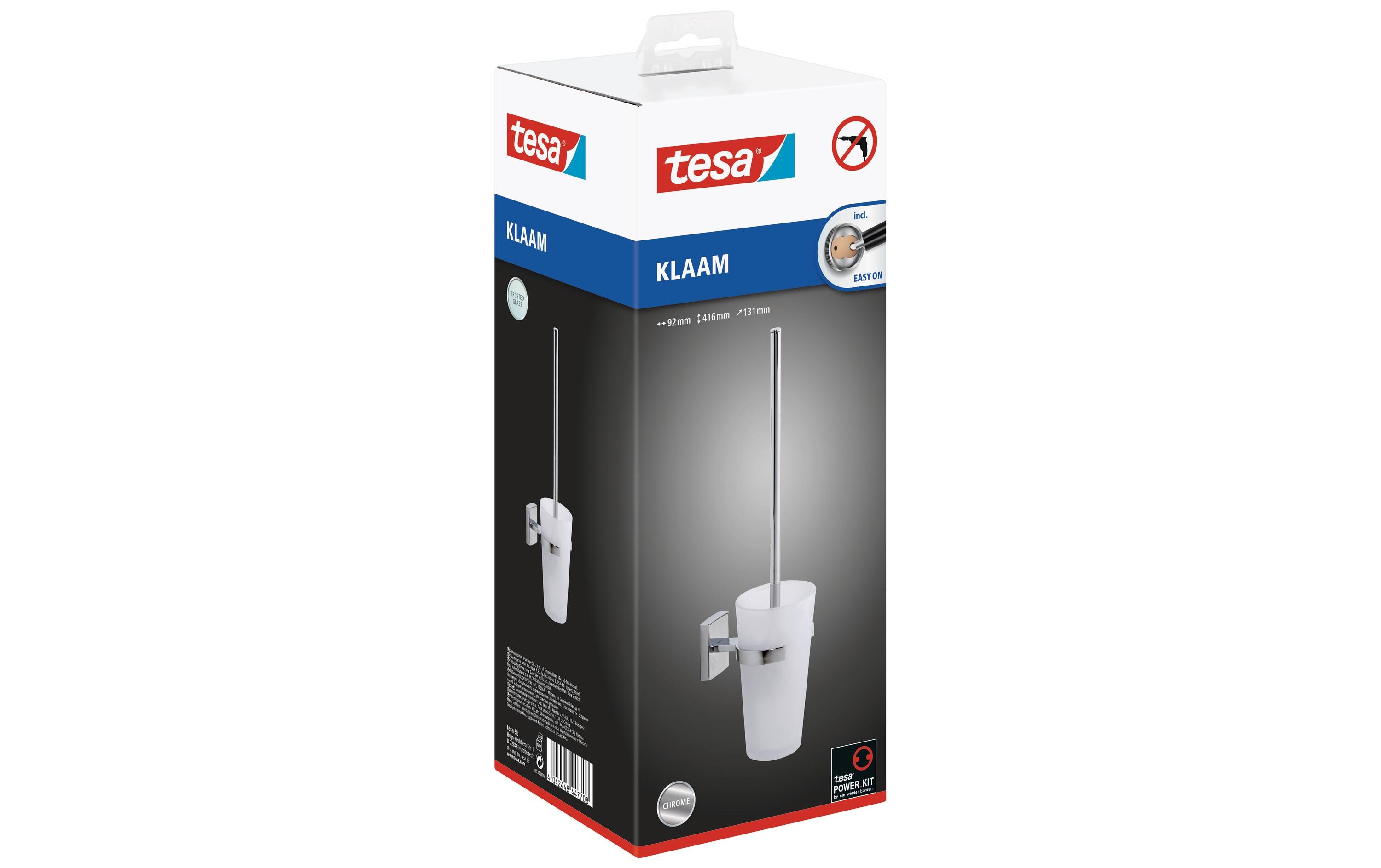 tesa Toilettenbürste Klaam Silber