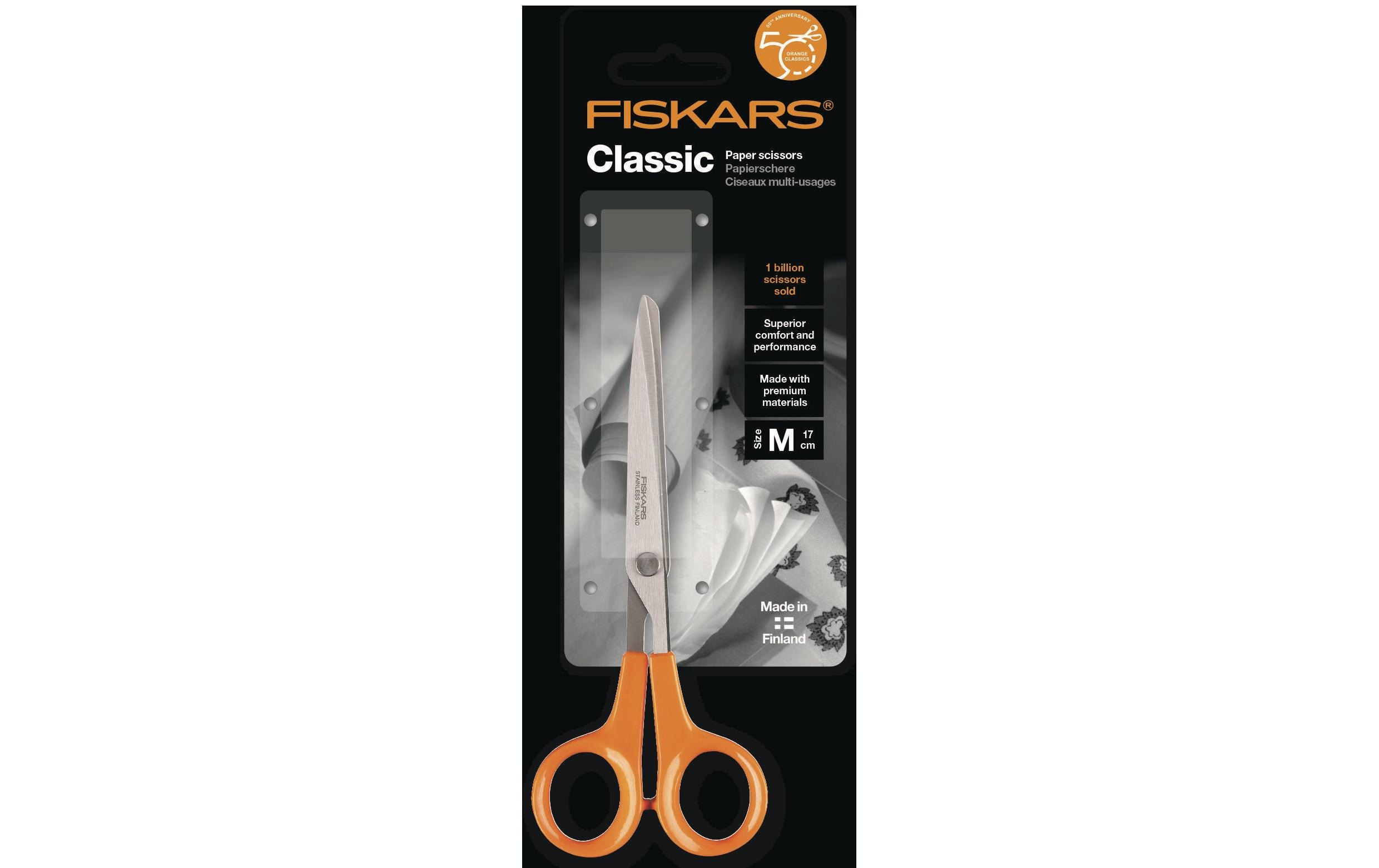 Fiskars Schere Classic-Universal 17 cm Rostfreier Stahl Fiskars Schere Classic-Universal 17 cm Rostfreier Stahl