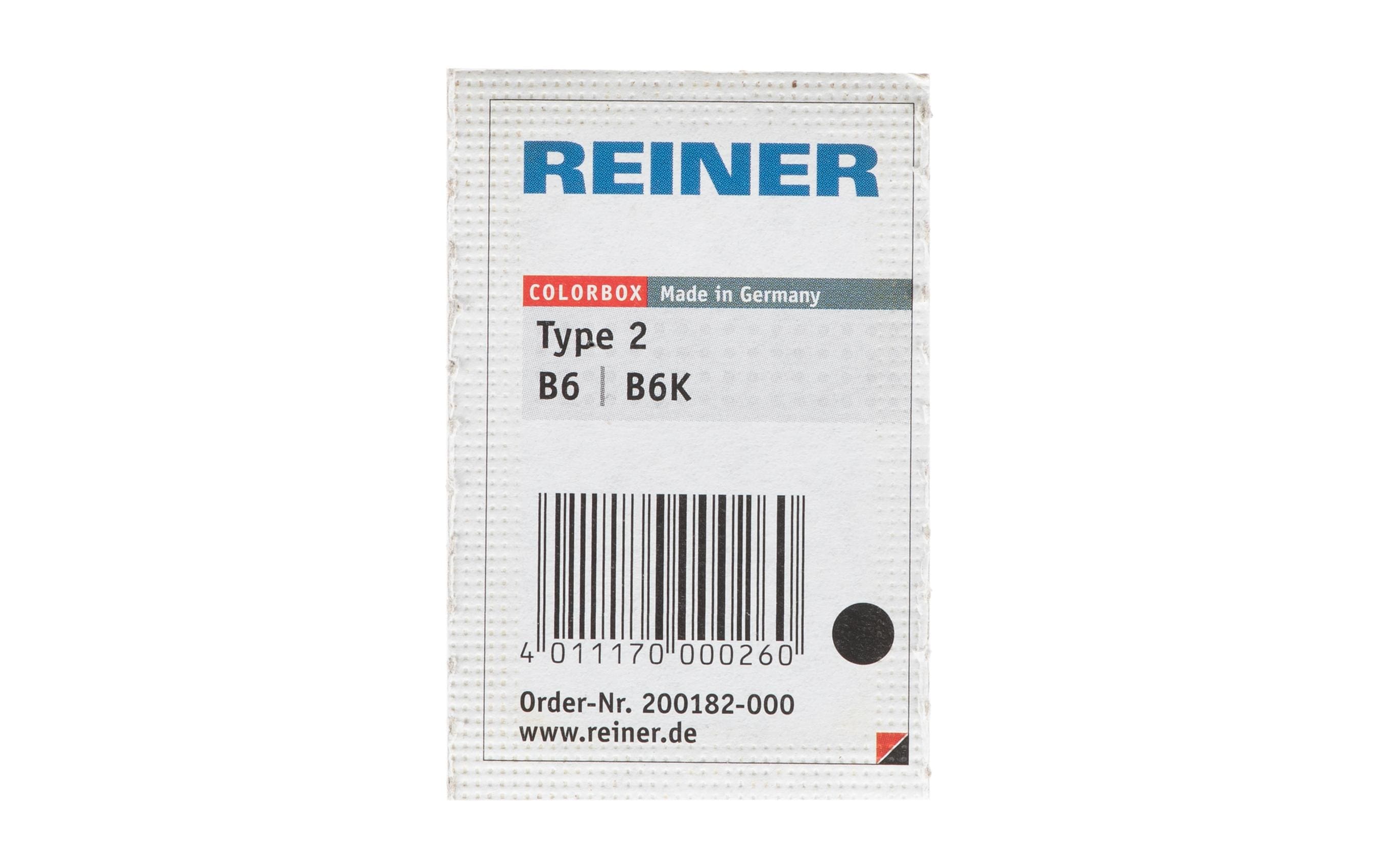 Büromaterial Ersatzkissen Colorbox 2 Schwarz