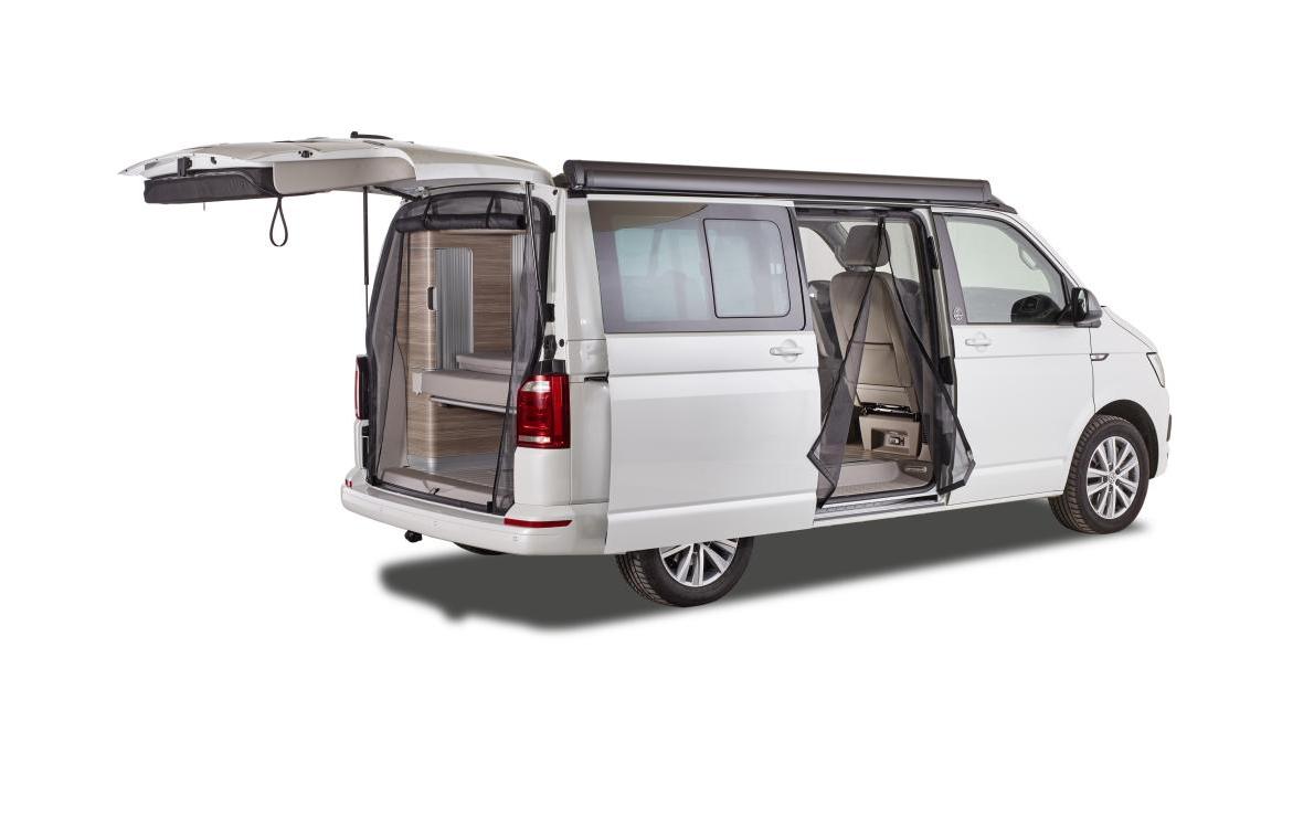 Van Quito Moskitonetz im Heck Van Quito Moskitonetz im Heck