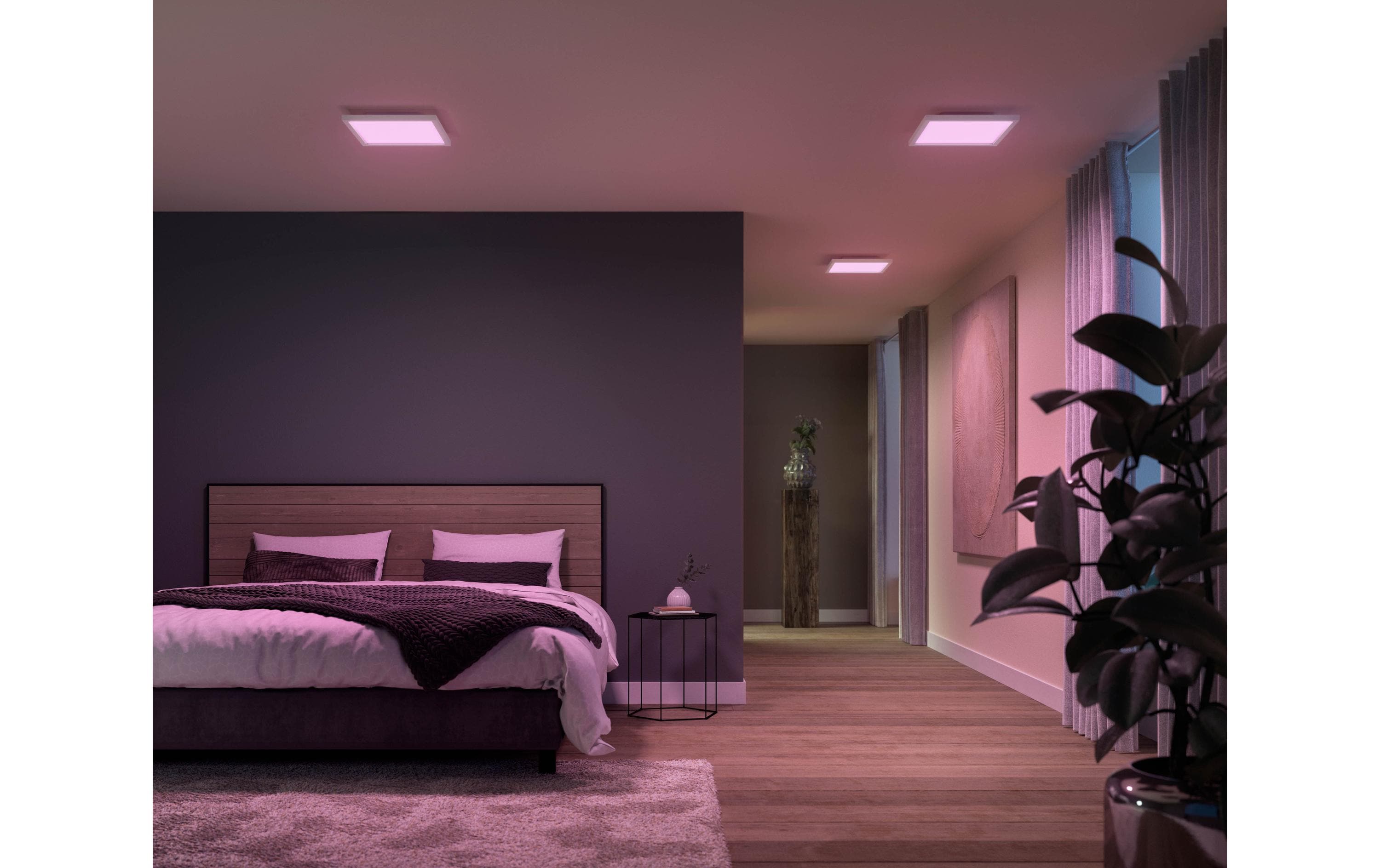 Philips Hue White & Color Ambiance Surimu Panelleuchte 30 x 30 weiss Philips Hue White & Color Ambiance Surimu Panelleuchte 30 x 30 weiss
